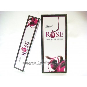 Incienso Balaji Rose 15gr (pack 12)
